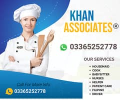 WE Provide Cook Helper Driver Maid All Domestic Staff Available