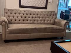 beautiful sofa set made of sheesham wood just need new poshish
