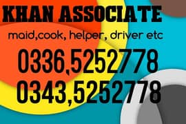 KHAN ) Provide Domestic Staff, Patient Care, Driver, Maid, Cook