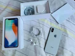 Iphone X 256gb PTA Approved Complete Box