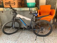 Mountain bicycle 1 week used