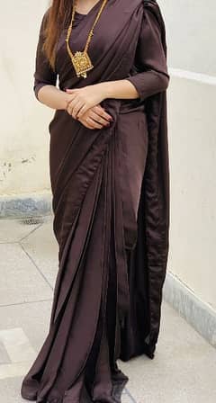 complete stitched saree for sale