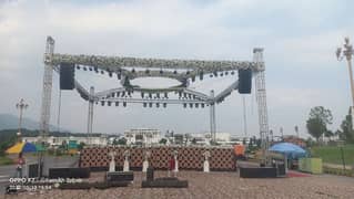 *Line array sound system for events*