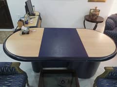WORKMAN Office Table with side table for Sale
