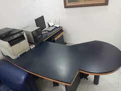 WORKMAN Office Table with Side Table for sale in Lahore