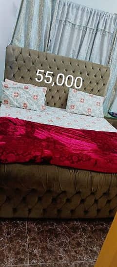 cushion bed ,side table , dressing table , mattress ,5 seater sofa