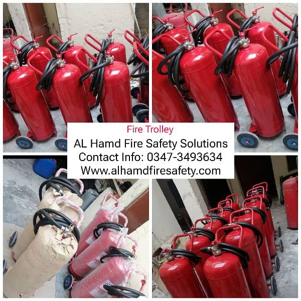 All types of fire extinguishers available 3