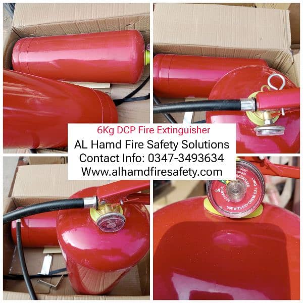 All types of fire extinguishers available 9