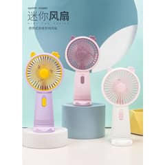 Portable Handy Fan HK59 Rechargeabl Water Spray Fan neck fan F9 fan