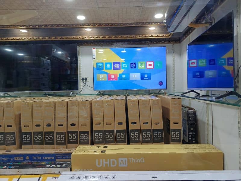 Emulater display 55 inch Andriod 4k UHD LED TV 03227191508 0