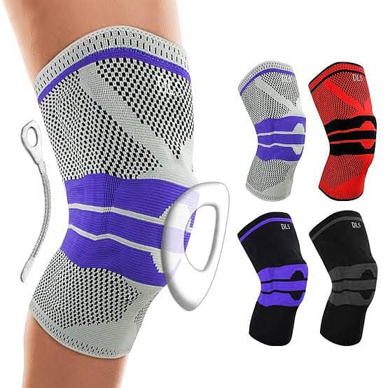 Knee Brace with Adjustable Strap Knee Support & Pain Relief for Sport 3