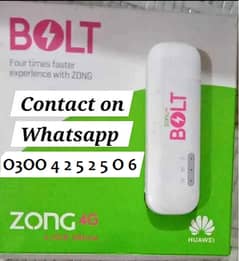 Best For Non Pta phones or Computer|jazz| Zong 4G Device|wingle
