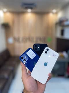 iphone 12 ( blue and black jv ) white factory