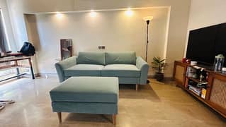 New 3-Seater Sofa and Foot rest
