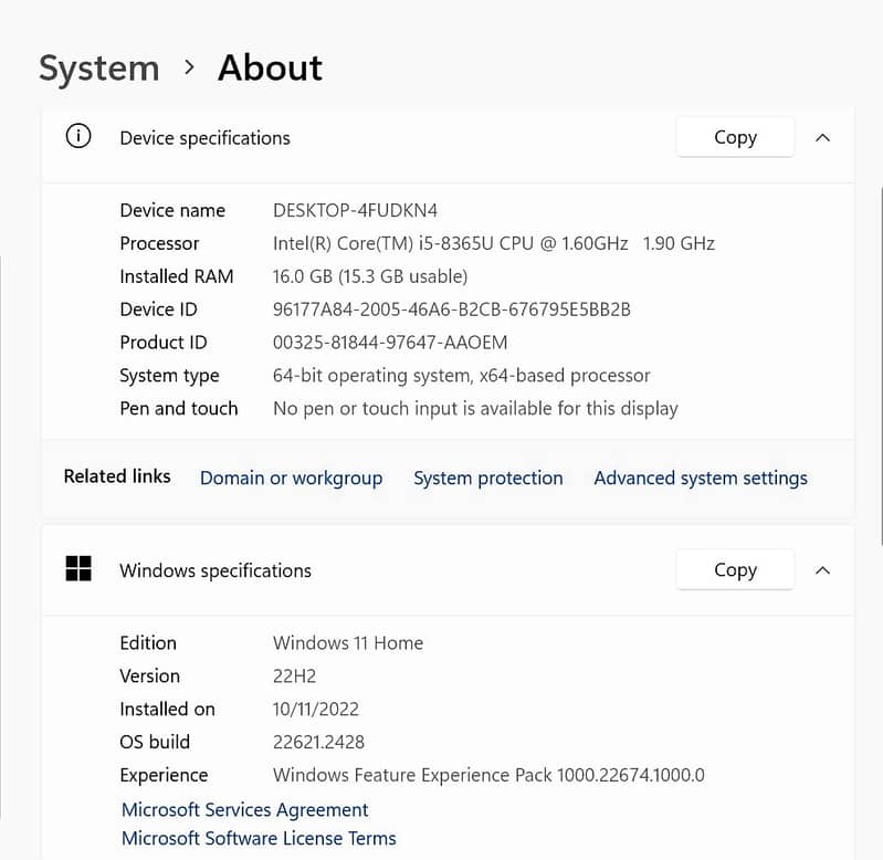 HP EliteBook 840 G6 - Core i5 8365U / 1.6 GHz, 8th Gen. no Scratches 12