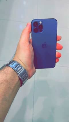 iphone 12 pro 256 blue with box cable
