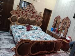 bed with dressing table and site tales for sale