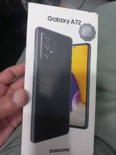 samsung a72  8/128 only box
