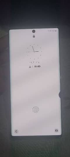 samsung note 10  only one dot