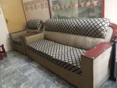 6 seater new sofa set for sale - Green Town  Azmat Chowk