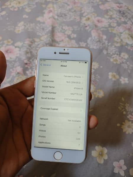 iphone 8 256 gb pta approved all ok fresh cobdition 3