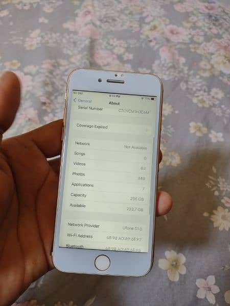 iphone 8 256 gb pta approved all ok fresh cobdition 7