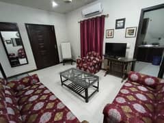 9K PER DAY ]1 Bed Furnished Apartment Available For Rent IN dha phase8