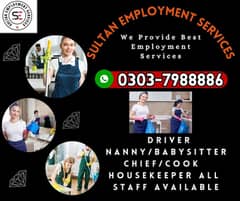 Nurse/Maid/Baby sitter/Helper/Cook/Driver Watchman/Couple/Kaam wali