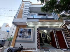 120 Yards Beautiful House Double Storey Sell In Block-4, Saadi Town TARIQ