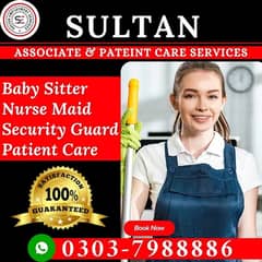 Nurse/Maid/Baby sitter/Helper/Cook/Driver Watchman/Couple/Kaam wali