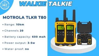Walkie talkie ,MOTROLA TLKR T80, kenwood Samsung | Wirless Set |