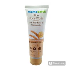 mama earth rice face wash