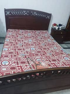 pure wooden bed set available