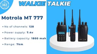 walkie talkie ,Motorola/ kenwood Samsung | Wirless Set Motrola MT 777