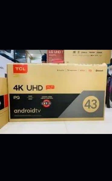 Woow 43,,INCH TCL Android led tv 3 YEARS warranty O32245O5586 0