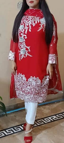 shirt dupatta and trouser 1