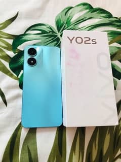 VIVO Y02S with BOX CHAEGER