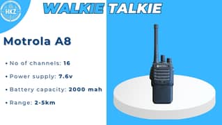 walkie talkie ,Motorola , kenwood Samsung | Wirless Set | Motrola A8