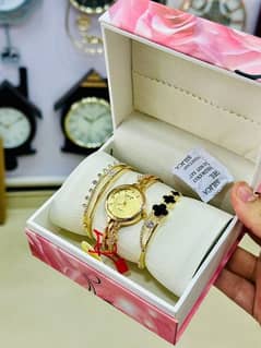 ladies Watch And Bracelet Ladies Gift Box Collection