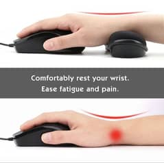 Mouse wrist rest pad