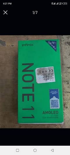 infinix Note 11 6+5gb 128