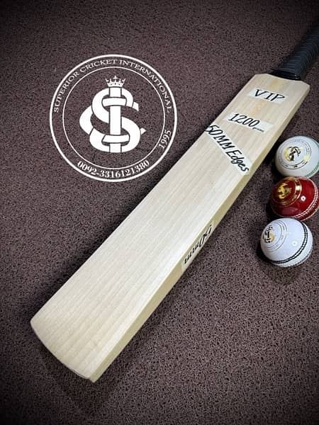 50mm English willow cricket bat 7