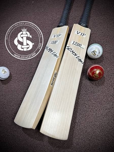 50mm English willow cricket bat 9