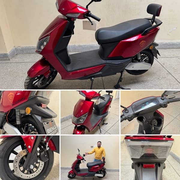 Benling Electric Scooty / Bike Roshni Plus 2024 Zero Meter 3