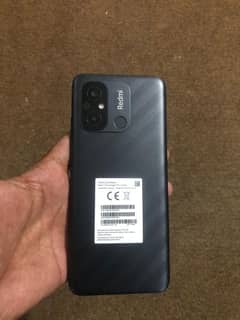 redmi 12c in 5 months warranty with box and charger