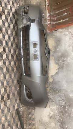 vitz car front and back bumper 208/10 for sail in good condition