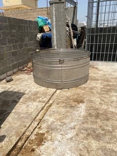 stain less steel tub for milking