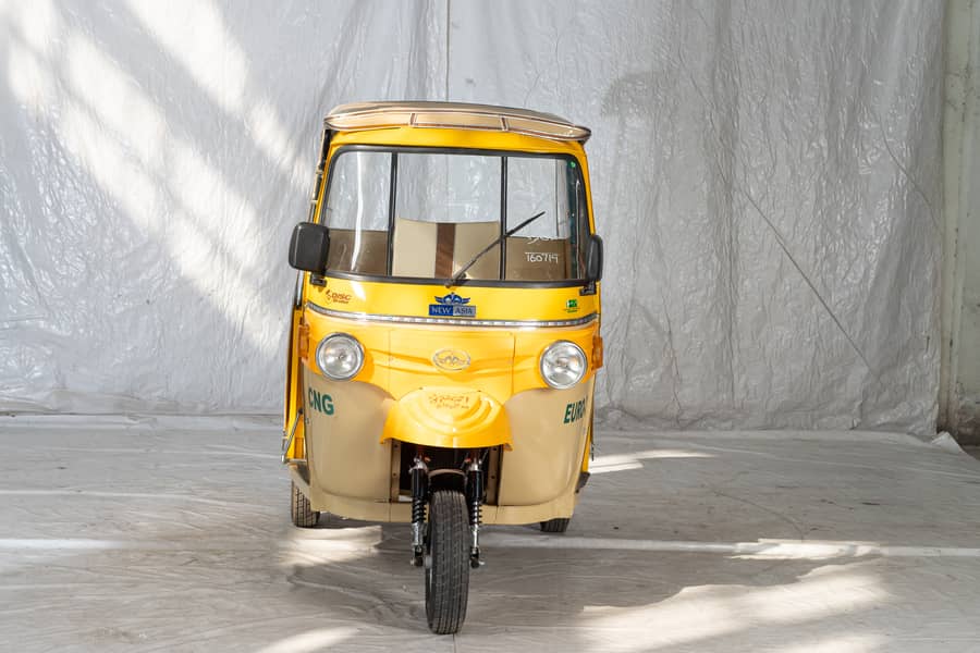 New asia 9 seater rickshaw 200cc engine 6