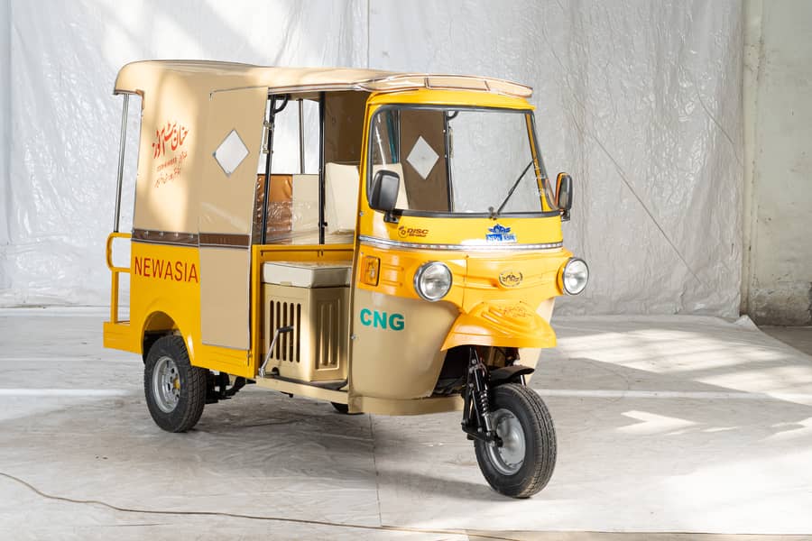 New asia 9 seater rickshaw 200cc engine 8