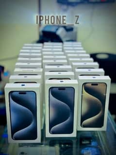 I phone 15 pro max 512GB Box pack Factory unlocked